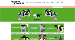 Desktop Screenshot of foerster-technik.de